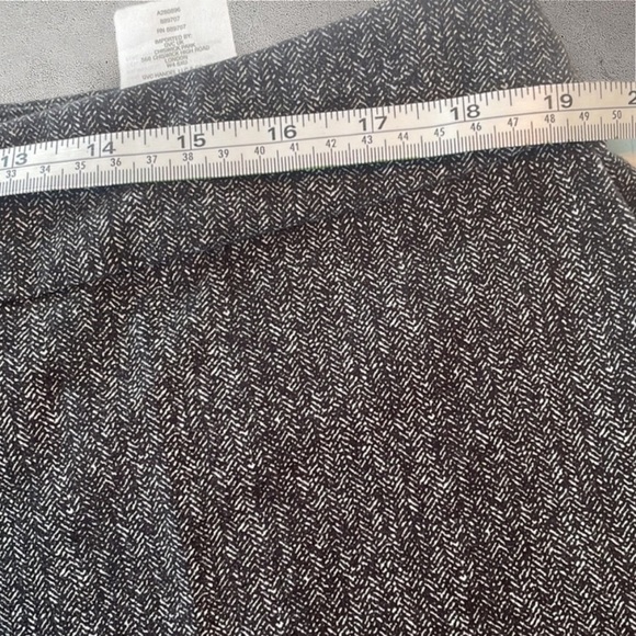 Women with Control by Renee Greenstein pants herringbone design size 2X black - Picture 10 of 12